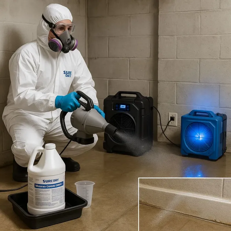 Sanitization and Odor Removal process in Bristol, WI