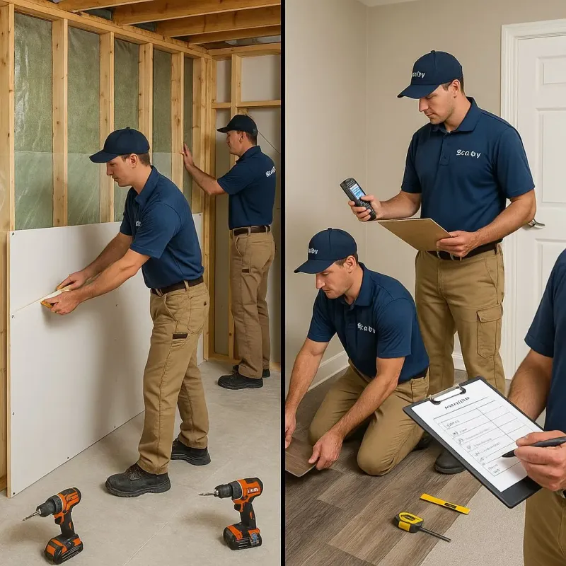 Repairs and Reconstruction process in Bristol, WI